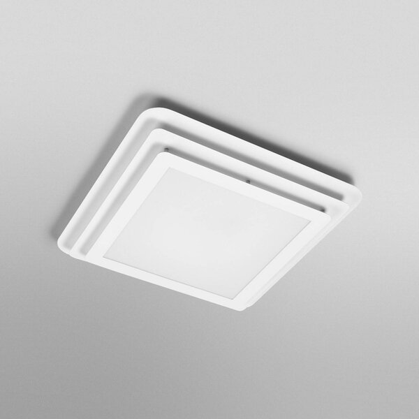 OSRAM Lampa sufitowa LED ORBIS SPIRAL LAYER, biały / opal, salon / jadalnia, metal, nowoczesny