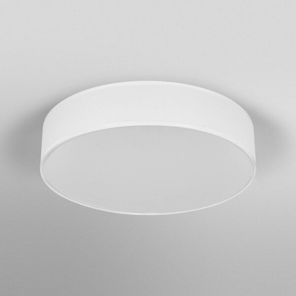 OSRAM Lampa sufitowa ORBIS PARIS, możliwość ściemniania, biały / opal, salon / jadalnia, tkanina / materiał / jedwab, nowoczesny
