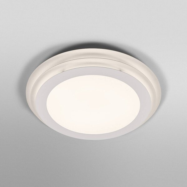 OSRAM Lampa sufitowa LED ORBIS SPIRAL LAYER, biały / opal, salon / jadalnia, metal, nowoczesny