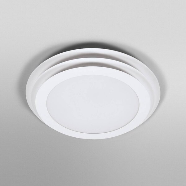 OSRAM Lampa sufitowa LED ORBIS SPIRAL LAYER, biały / opal, salon / jadalnia, metal, nowoczesny