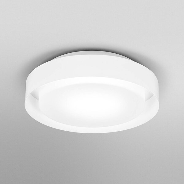 OSRAM Lampa sufitowa ORBIS MADRID, możliwość ściemniania, biały / opal, salon / jadalnia, metal, nowoczesny