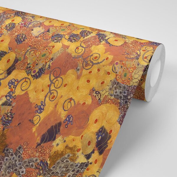 Tapeta abstrakcja inspirowana G. Klimtem