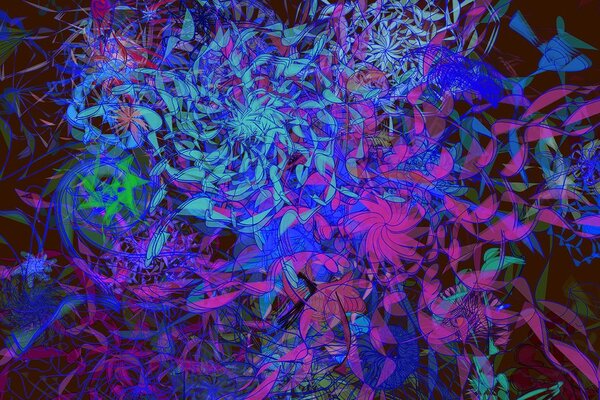 Tapeta nowoczesna abstrrakcja