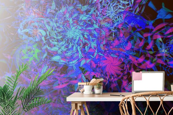 Tapeta nowoczesna abstrrakcja