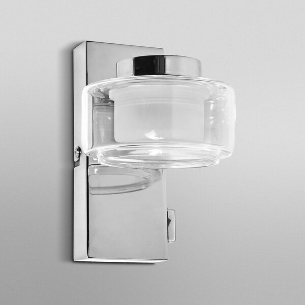 OSRAM Kinkiet ORBIS FLAME, chromowy / srebrny, łazienka, metal, nowoczesny