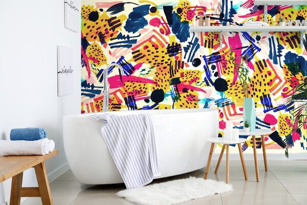 Tapeta pop art abstrakcja