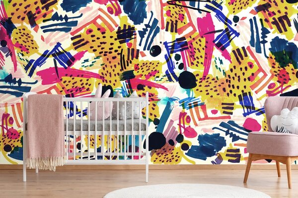 Tapeta pop art abstrakcja