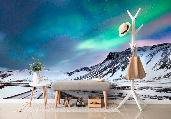 Fototapeta norweska zorza polarna