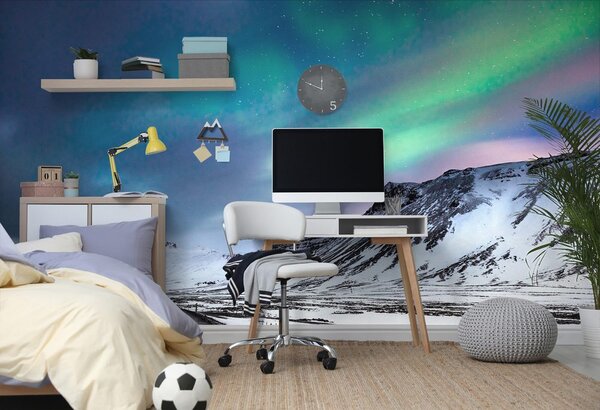 Fototapeta norweska zorza polarna