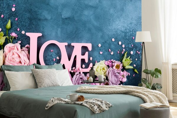 Fototapeta napis Love