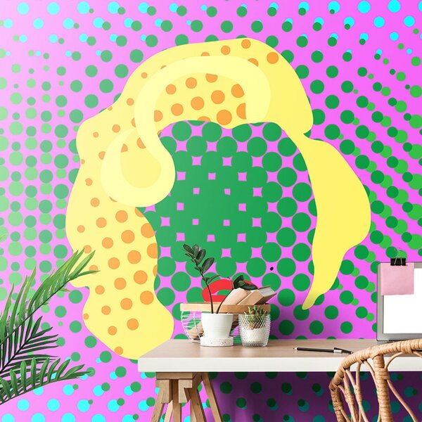 Tapeta Marilyn Monroe w stylu pop art