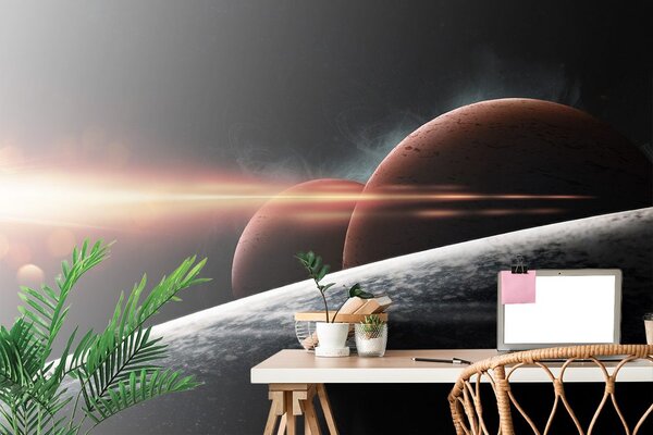 Tapeta planety w kosmosie