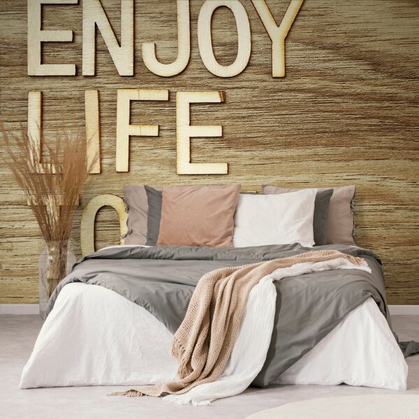 Tapeta z cytatem - Enjoy life today