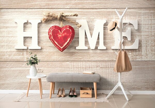Tapeta z napisem Home