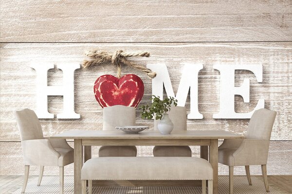 Tapeta z napisem Home