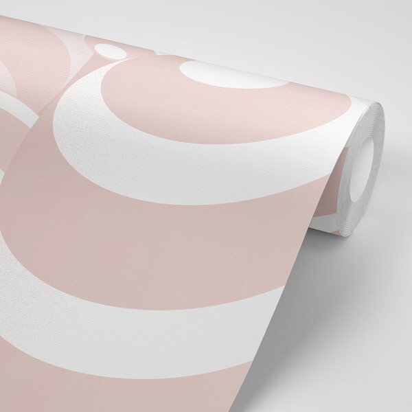 Tapeta delikatna różowa abstrakcja