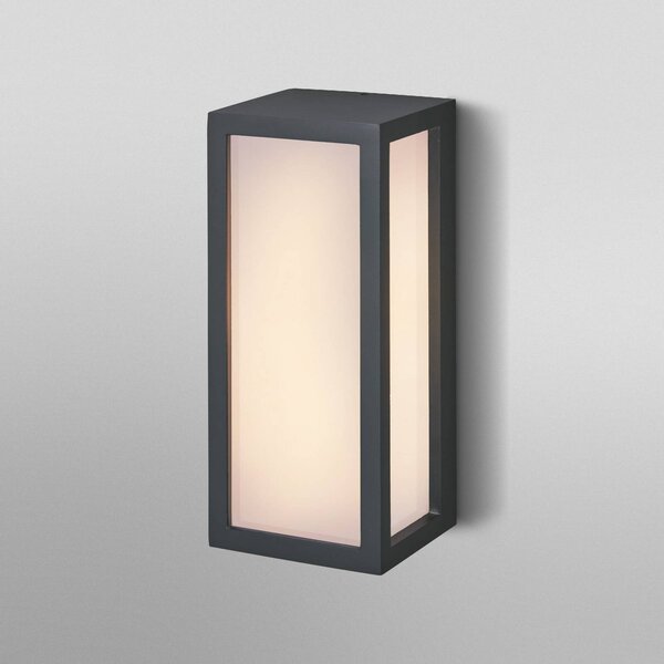 OSRAM Kinkiet zewnętrzny ENDURA CLASSIC RADO, możliwość ściemniania, aluminiowy / szary / cynkowy, aluminium, nowoczesny