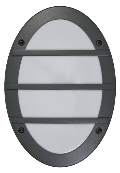 OSRAM Kinkiet zewnętrzny ENDURA CLASSIC ORBICK, możliwość ściemniania, aluminiowy / szary / cynkowy, aluminium, nowoczesny