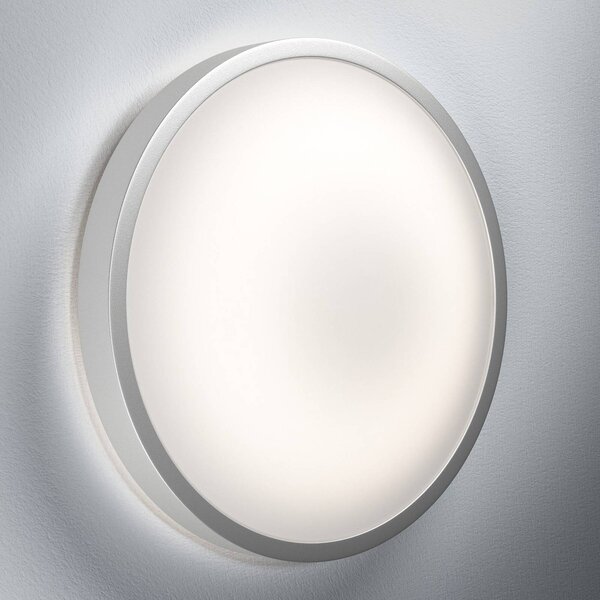 OSRAM Lampa sufitowa LED ORBIS, możliwość ściemniania, biały / opal, salon / jadalnia, aluminium, nowoczesny