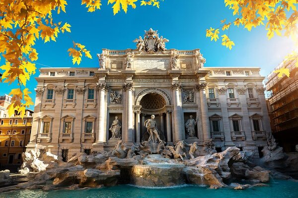 Fototapeta Fontanna di Trevi w Rzymie
