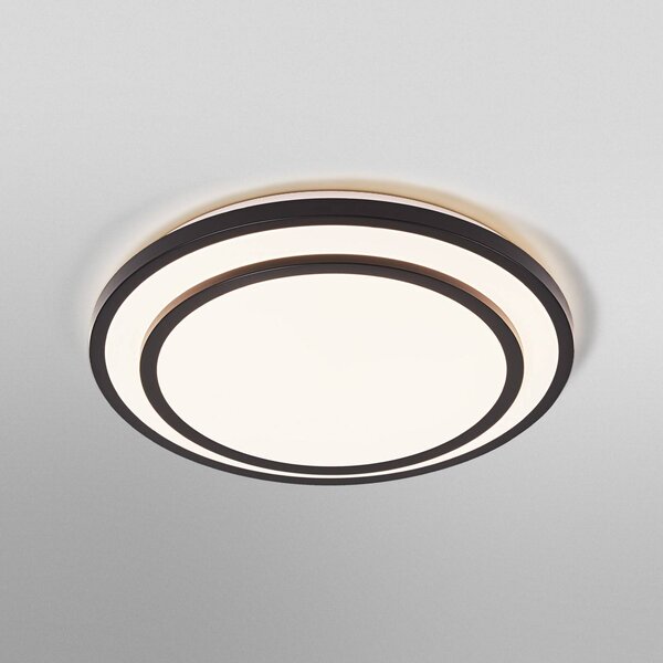 OSRAM Lampa sufitowa LED ORBIS BERLIN, czarny, salon / jadalnia, metal, nowoczesny