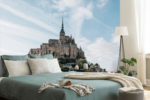 Fototapeta zamek Mont-Saint-Michel