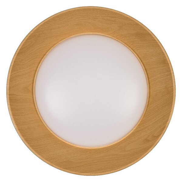 OSRAM Lampa sufitowa LED ORBIS ALVA, możliwość ściemniania, jasne drewno, salon / jadalnia, metal, nowoczesny