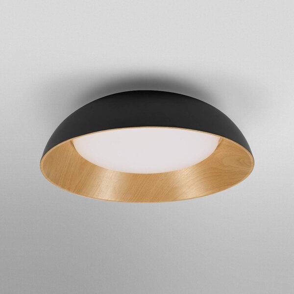 OSRAM Lampa sufitowa LED ORBIS ALVA, możliwość ściemniania, jasne drewno, salon / jadalnia, metal, nowoczesny