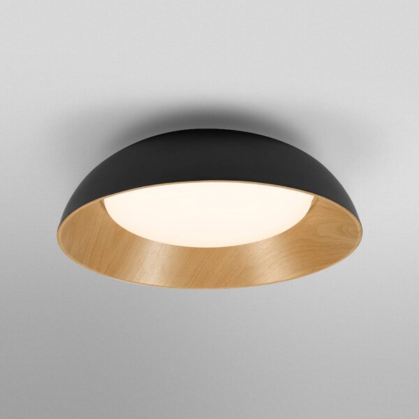 OSRAM Lampa sufitowa LED ORBIS ALVA, możliwość ściemniania, jasne drewno, salon / jadalnia, metal, nowoczesny