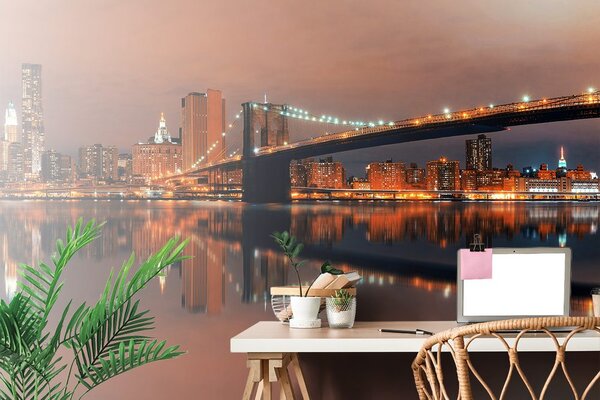 Fototapeta most na Manhattane