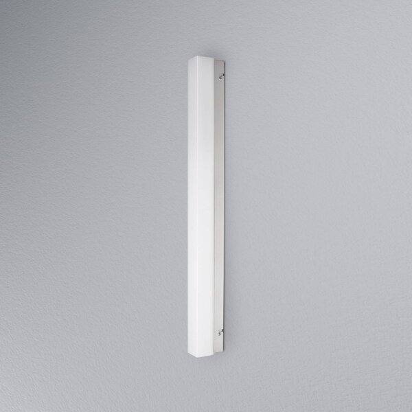 OSRAM Kinkiet SQUARE, biały / opal, łazienka, aluminium, nowoczesny