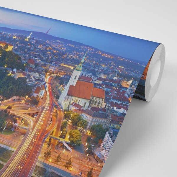 Fototapeta wieczór w Bratysławie