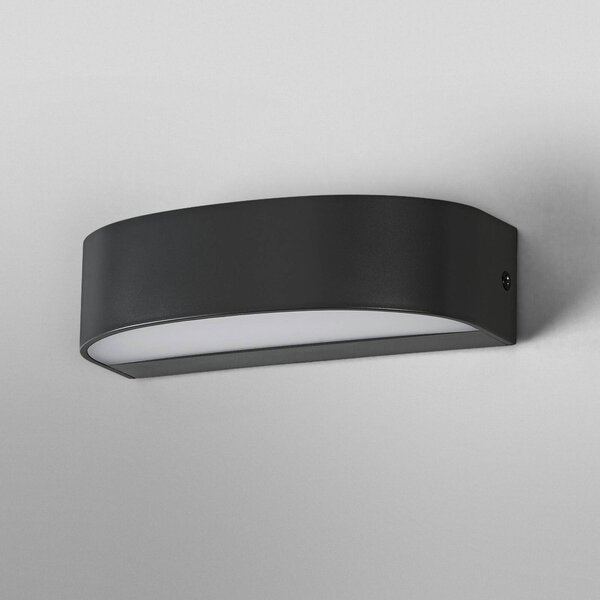 OSRAM Kinkiet zewnętrzny LED ENDURA STYLE ILAY, aluminiowy / szary / cynkowy, tworzywo sztuczne, nowoczesny