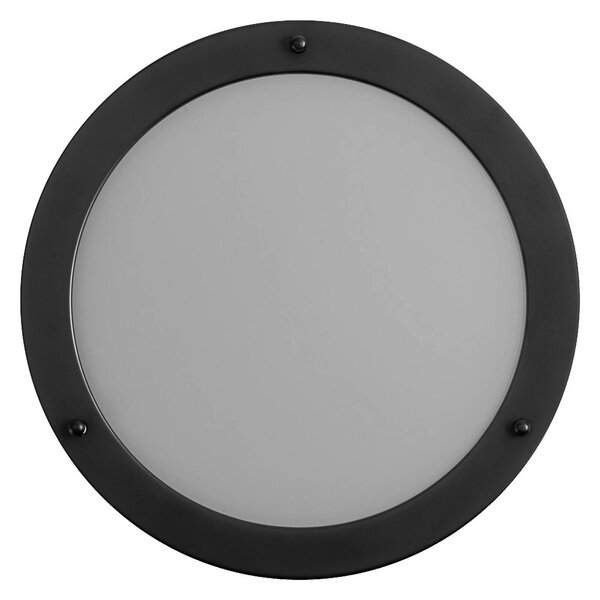 OSRAM Lampa sufitowa BATHROOM, możliwość ściemniania, czarny, łazienka, metal, nowoczesny