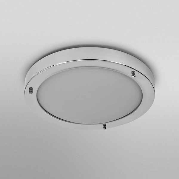OSRAM Lampa sufitowa BATHROOM, możliwość ściemniania, chromowy / srebrny, łazienka, metal, nowoczesny
