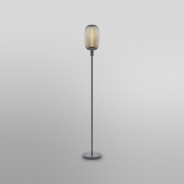OSRAM Lampa stojąca DECOR STICK, aluminiowy / szary / cynkowy, salon / jadalnia, metal, nowoczesny