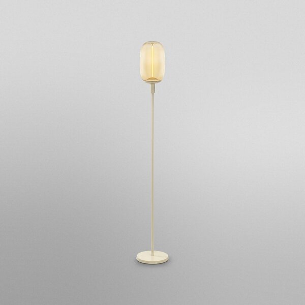 OSRAM Lampa stojąca DECOR STICK, kremowy / amber, salon / jadalnia, metal, nowoczesny