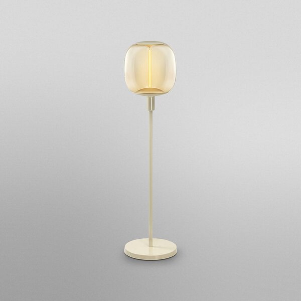 OSRAM Lampa stojąca DECOR STICK, kremowy / amber, salon / jadalnia, metal, nowoczesny