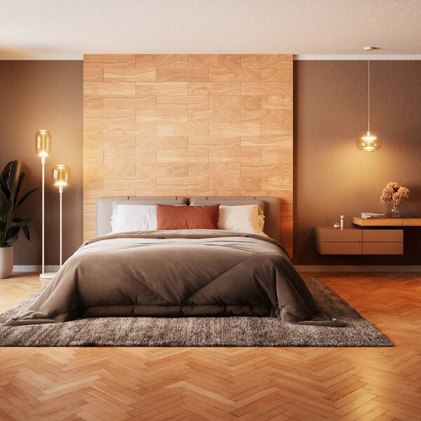 OSRAM Lampa stojąca DECOR STICK, kremowy / amber, salon / jadalnia, metal, nowoczesny