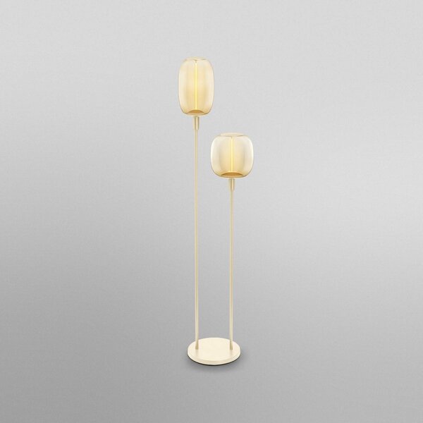 OSRAM Lampa stojąca DECOR STICK, kremowy / amber, salon / jadalnia, metal, nowoczesny