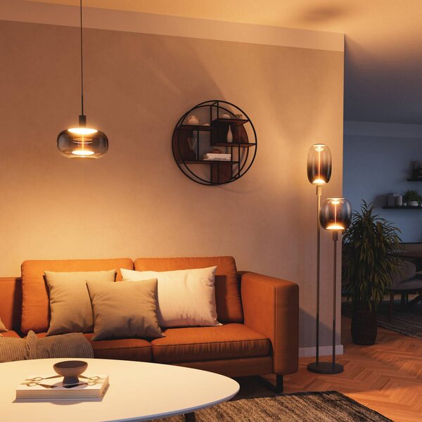 OSRAM Lampa stojąca DECOR STICK, aluminiowy / szary / cynkowy, salon / jadalnia, metal, nowoczesny