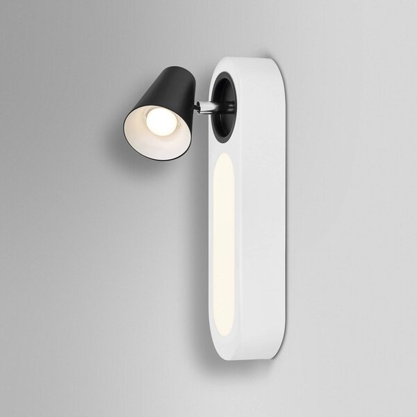 OSRAM Kinkiet LED NEPTUNE, biały / opal, salon / jadalnia, metal, nowoczesny