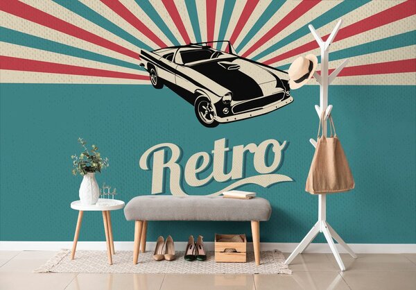 Tapeta w retro stylu