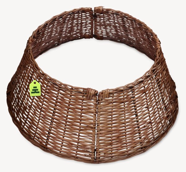 Kosz pod choinkę naturalny