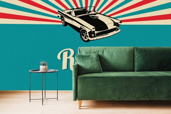 Tapeta w retro stylu