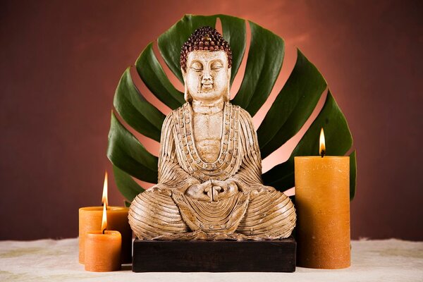 Fototapeta Budda z relaksującym zaciszem