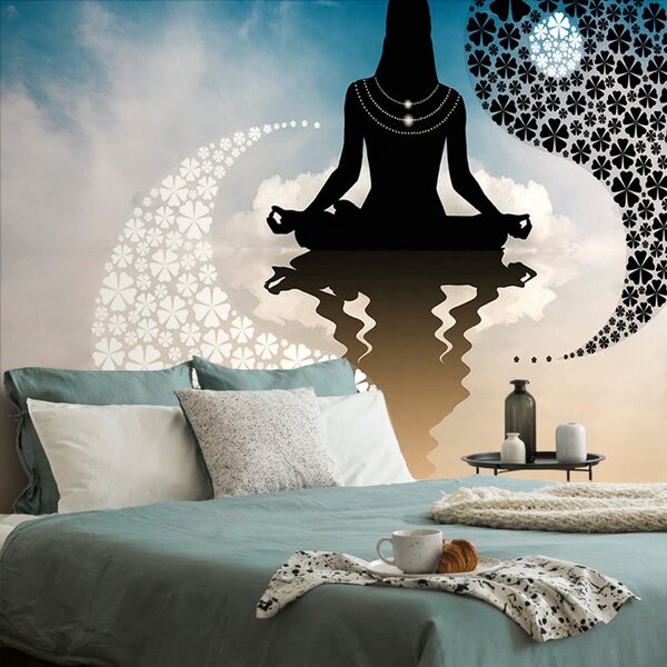 Tapeta yin i yang joga