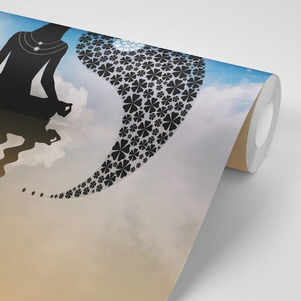 Tapeta yin i yang joga