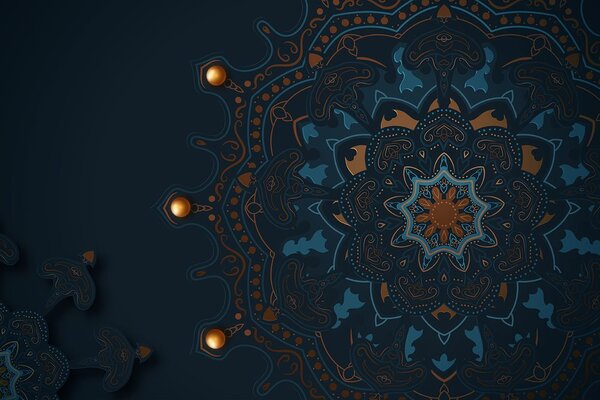 Tapeta luksusowa Mandala