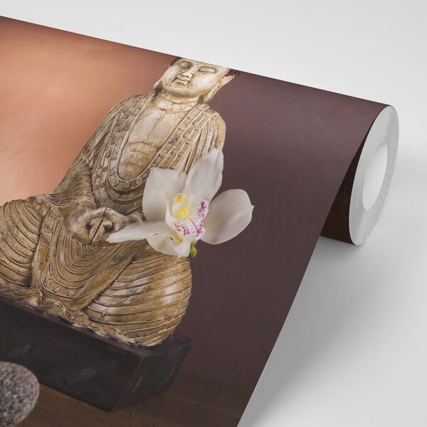 Fototapeta medytujący Budda